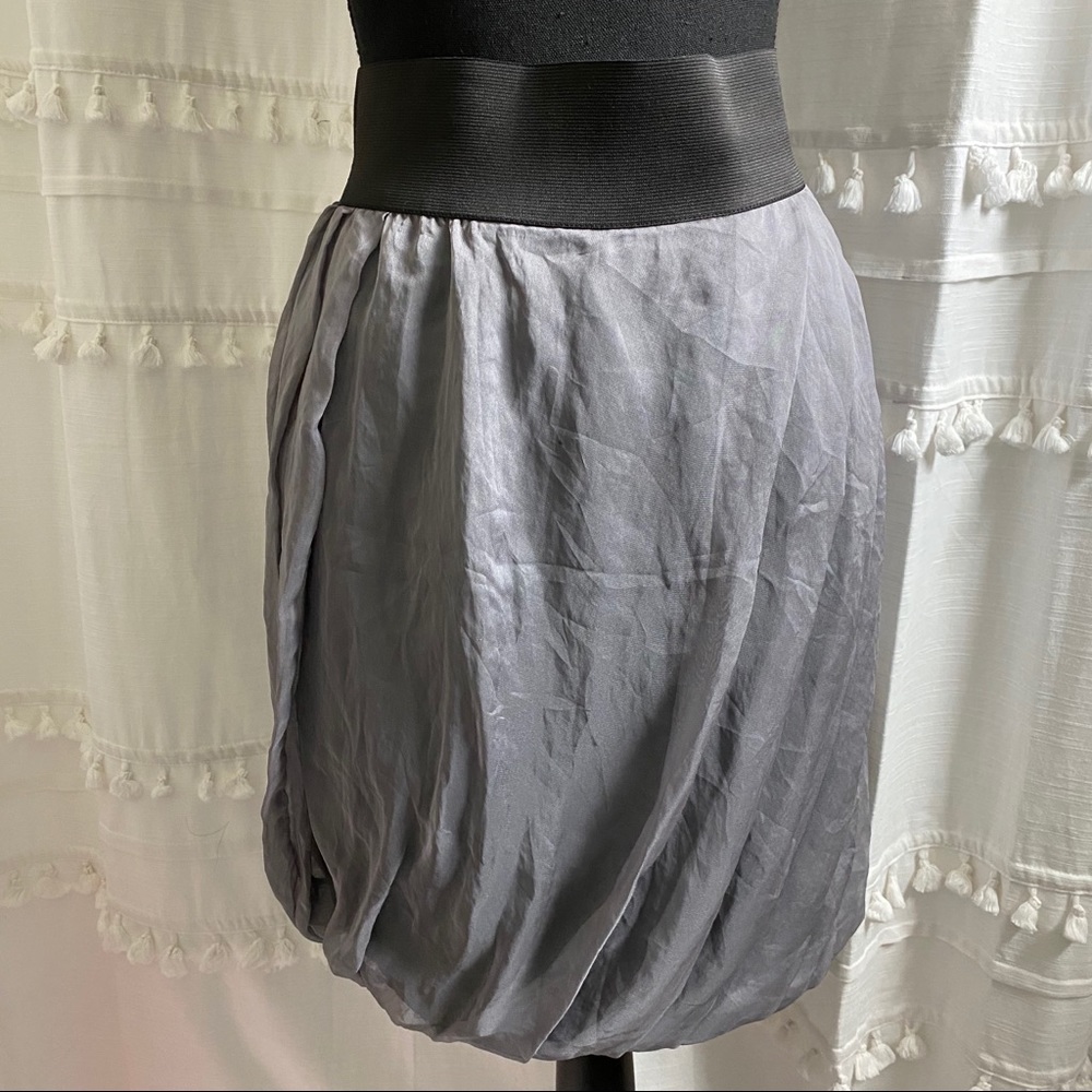 Zara draped bubble skirt